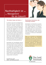 ... Management für die Zukunft! ... Management für die Zukunft!