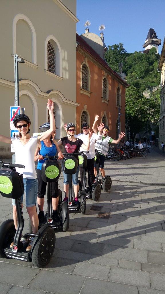 Los gehts durch die Grazer Altstadt Los gehts durch die Grazer Altstadt