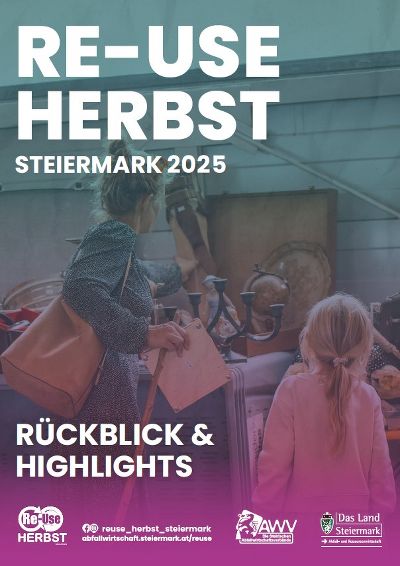 Titelbild des Veranstaltungsberichtes zum Re-Use Herbst Steiermark 2025