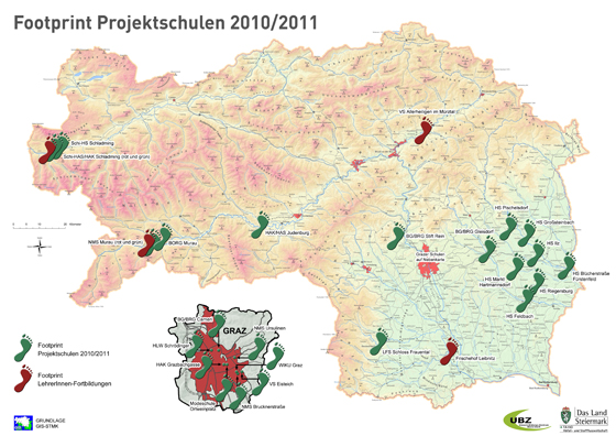 Footprint-Schulen 2010/2011