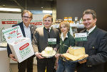 SPAR-GF Christoph Holzer, Markus Habisch, Seminarbäurin Sandra Hillebrand und Landwirtschaftskammer-Präsident Franz Titschenbacher