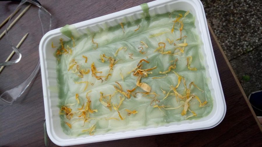 Ringelblume zur Verfeinerung