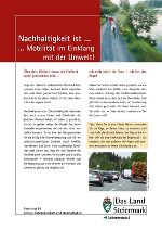 ... Mobilität im Einklang mit der Umwelt!