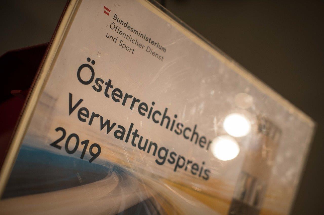 Österr. Verwaltungspreis 2019, Preisverleighung in der Nationalbibliothek