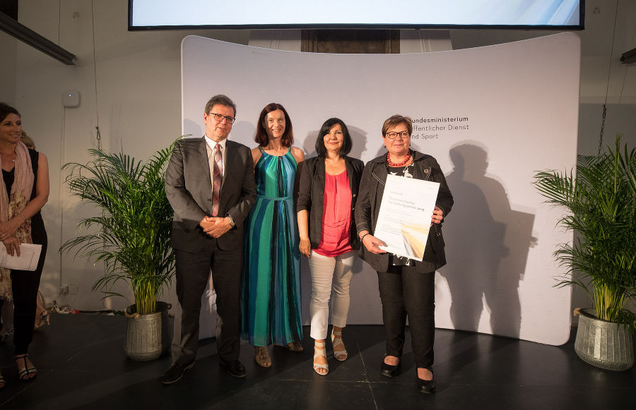 Österr. Verwaltungspreis 2019, Preisverleihung in der Nationalbibliothek