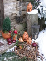 Weihnachtsdeko aus Naturmaterialien